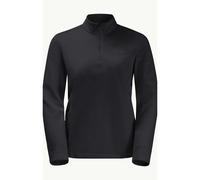 Jack Wolfskin Taunus Half Zip Fleece Nero XS Donna