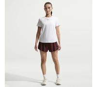 Nike Dri Fit One Classic Small Logo W - T-shirt Training - Donna - Bianco XS