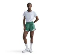 Nike Tempo Dri-Fit HQ0648-100 - Maglia da Donna a Maniche Corte, Colore: Bianco/Reflective Silv