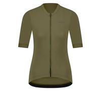 Shimano Futuro Short Sleeve Jersey Verde 2XL Donna Dark Earth