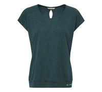 Vaude Skommer Iii Short Sleeve T-shirt Verde,Blu 36 Donna