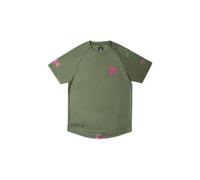 Maglia da motociclista muc off manica corta verde