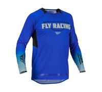 Maglia da motocross FLY Racing Evolution DST. nero-blu Saldi 2XL