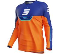 Maglia da motocross per bambini Shot Draw Daytona arancione 10/11