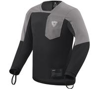 Maglia da motocross Revit Sierra 2 nera-grigia 2XL