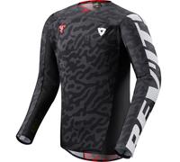 Maglia da motocross Revit Thirteen nera S