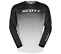 Maglia da motocross SCOTT EVO Swap nera-bianca Saldi M