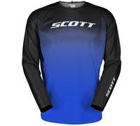 Maglia da motocross SCOTT EVO Swap nera-blu Saldi L
