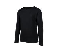 Maglia da MTB a Manica Lunga iXS Flow Merino NeroM Nero