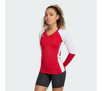 Maglia da pallavolo a maniche lunghe Quickset Team Power Red 2 XL