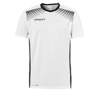 uhlsport Goal Trikot Ka, Maglietta Uomo, Bianco/Nero, XXXL