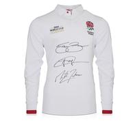 Maglia da rugby autografata da Jason Robinson, Jonny Wilkinson e Martin Johnson