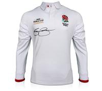 Maglia da rugby dell'Inghilterra autografata da Jason Robinson