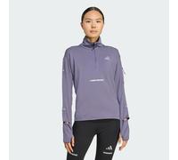 Maglia da running con mezza zip Adi365 CLIMAWARM+ Preloved Violet S