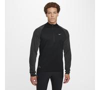MAGLIA MANICA LUNGA MEZZA ZIP DRI-FIT ELEMENT RUN DIVISION Nike Nero