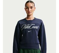 Maglia da tennis a girocollo NikeCourt Collection - Donna - Blu M (IT 44-46)