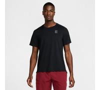 Nike Court Dri-Fit Advantage Maglietta Uomini in nero, Taglia: S