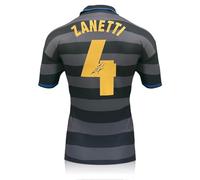 Maglia da Trasferta dell'Inter autografata da Javier Zanetti
