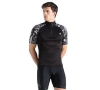 Dare2b Riding Short Sleeve Jersey Nero M Uomo Black / Black Shift