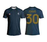Maglia David Juventus Juve ufficiale Third adulto bambino Jonathan 30