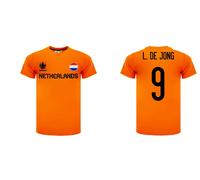 Maglia De Jong Olanda 9 Euro 2020 ufficiale Adulto Bambino 2021 L.