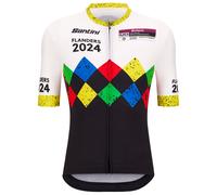 Maglia dei Campionati del Mondo UCI Gravel 2024 nero/colorato XL