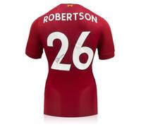 Maglia del Liverpool 2019-20 autografata da Andy Robertson