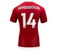 Maglia del Liverpool 2019-20 autografata da Jordan Henderson