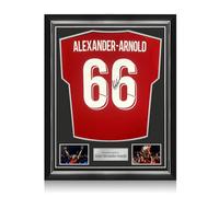 Maglia del Liverpool 2019 autografata da Trent Alexander-Arnold Telaio superiore