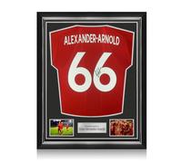 Maglia del Liverpool 2020 autografata da Trent Alexander-Arnold Telaio superiore