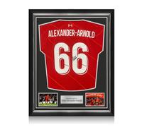 Maglia del Liverpool 2022 autografata da Trent Alexander-Arnold Telaio superiore