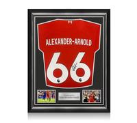 Maglia del Liverpool 2024 autografata da Trent Alexander-Arnold Telaio superiore