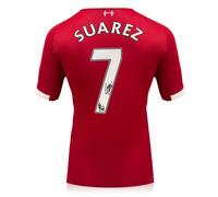 Maglia del Liverpool autografata da Luis Suarez
