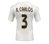 Maglia del Real Madrid 2004-05 autografata da Roberto Carlos