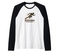 Maglia della Squadra del Giocatore Raid Sportivo Indiano Maglia con Maniche Raglan
