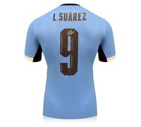 Maglia dell'Uruguay autografata da Luis Suarez