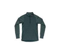 Devold of Norway - Maglia termica - Duo Active Merino 205 Z.Neck W Woods per Donne - Taglia XS - Verde