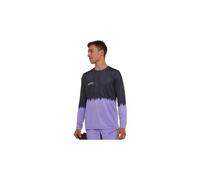 Maglia dharco race a manica lunga viola nero