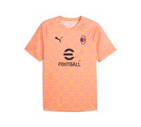 PUMA Maglia pre-partita AC Milan da uomo, Sport, Rosa Fruit/Sunny Giallo, L L