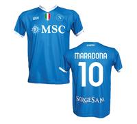 Maglia Diego Armando Maradona 10 Napoli 2025 2026 Home ufficiale AUTORIZZATA SSC