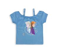 Maglia Disney Frozen maglietta con bretelle maglia bimba cotone bambina 5429