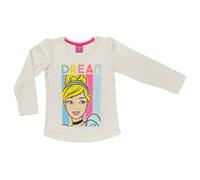 Maglia Disney Principessa Cenerentola maglietta mani. lunghe cotone bambina 3978