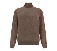 Maglia dolcevita in 140's Lana Merino superfine, Uomo, MARRONE, Taglia: S