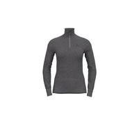 Maglia donna 1 2 zip manica lunga odlo active warm eco grey