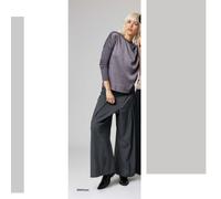 Maglia donna a manica lunga morbido mix di cotone e viscosa 4858 JADEA