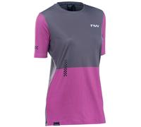Northwave Xtrail 2 Short Sleeve Jersey Grigio M Donna Dark Grey / Pink