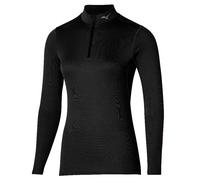 MAGLIA MANICA LUNGA MEZZA ZIP DONNA Mizuno Nero