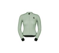 Maglia donna a maniche lunghe scott rc pro warm green