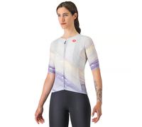 Maglia Castelli Aero RC 8S manica corta bianco viola donna - XL