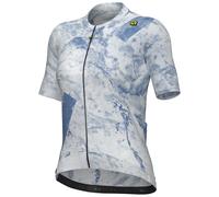 Maglia Alé PR.E Marble manica corta blu bianco grigio donna - L